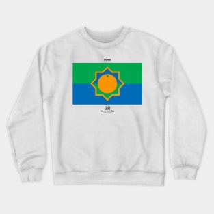 Fifty-ish Fresh Flags - Florida Crewneck Sweatshirt